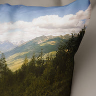 Scenic Landscape Mountains Pillow Cover Canada Home Decor -