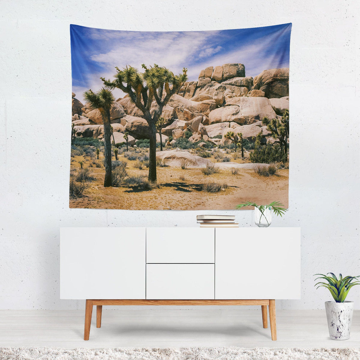 Joshua Tree Desert Wall Tapestry Southwest Hanging -