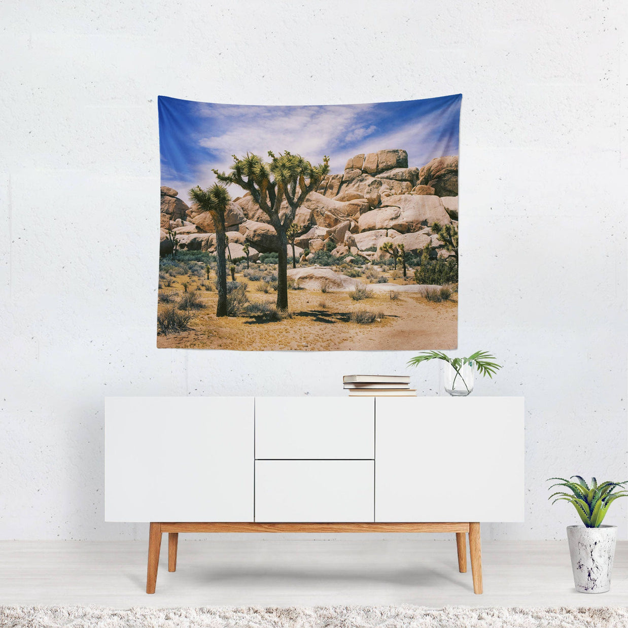 Joshua Tree Desert Wall Tapestry Southwest Hanging -