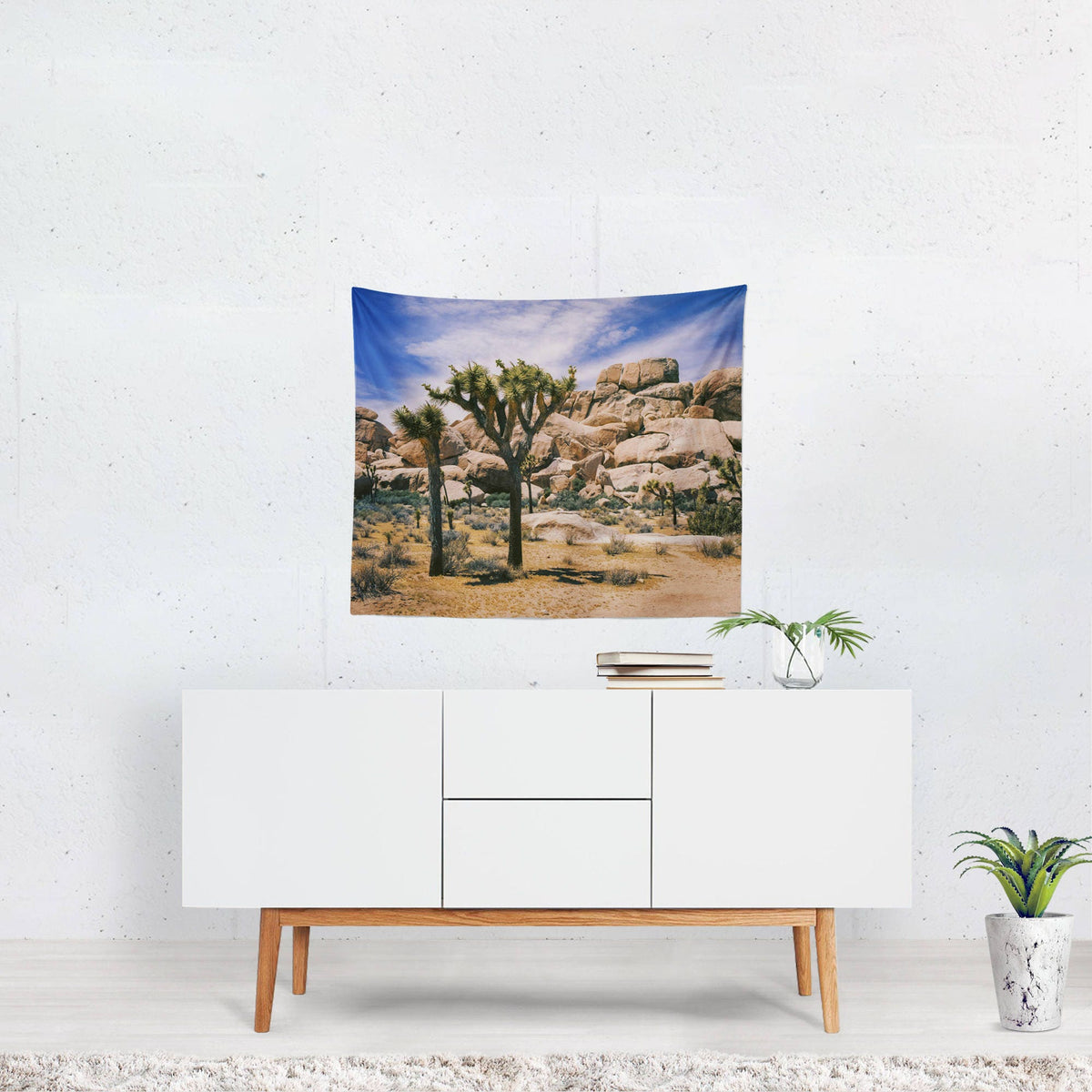 Joshua Tree Desert Wall Tapestry Southwest Hanging -