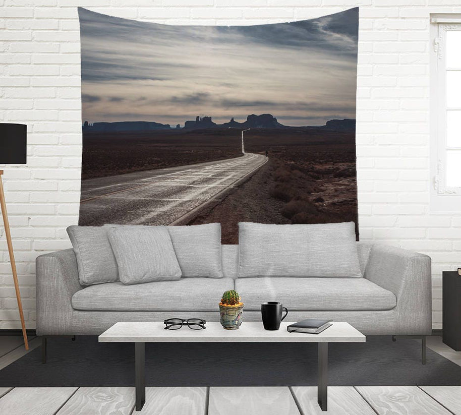 Wanderlust Road Trip Southwest Tapestry Arizona Decor -