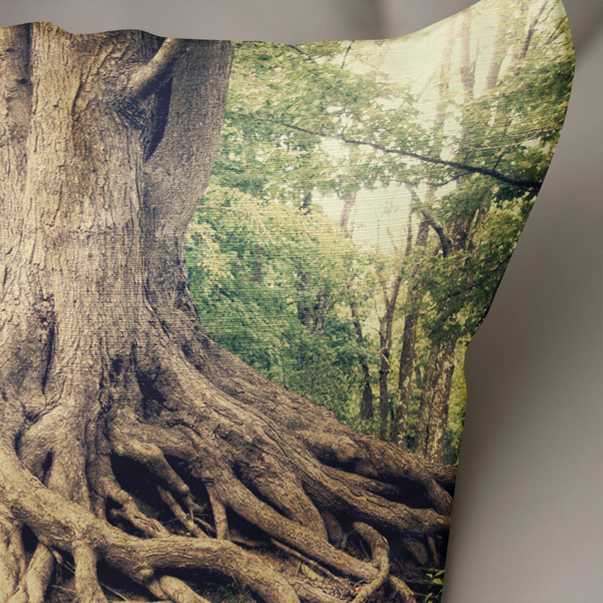 Tree of Life Throw Pillow Cover Yoga Bedroom Decor Roots -