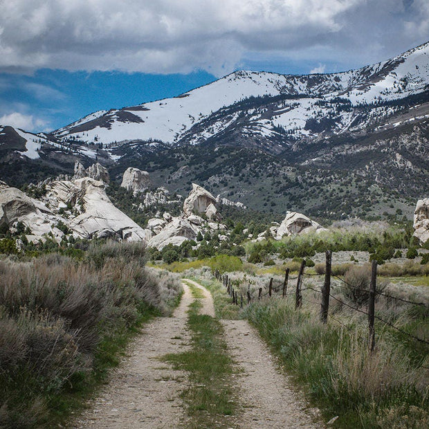 Road to the Mountains Photo Print Southern Idaho Wall Art -