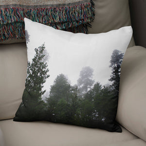 Pine Trees Throw Pillow Cover Forest - Pillows