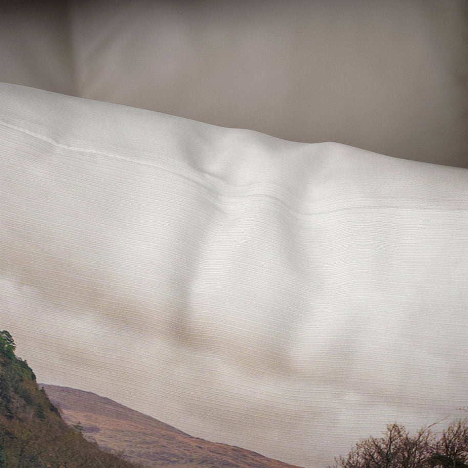 Mountain Throw Pillow Cover Nature Decor Stream - Pillows
