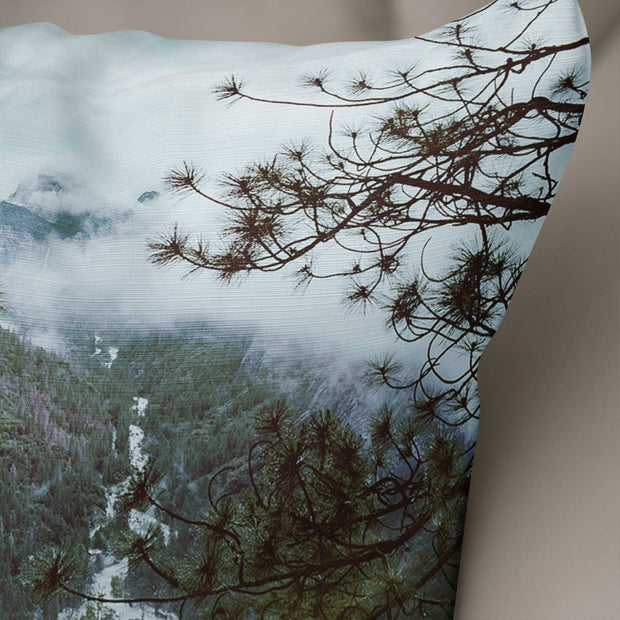 Yosemite Forest Throw Pillow Cover California Decor -