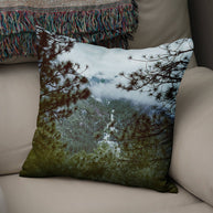 Yosemite Forest Throw Pillow Cover California Decor -