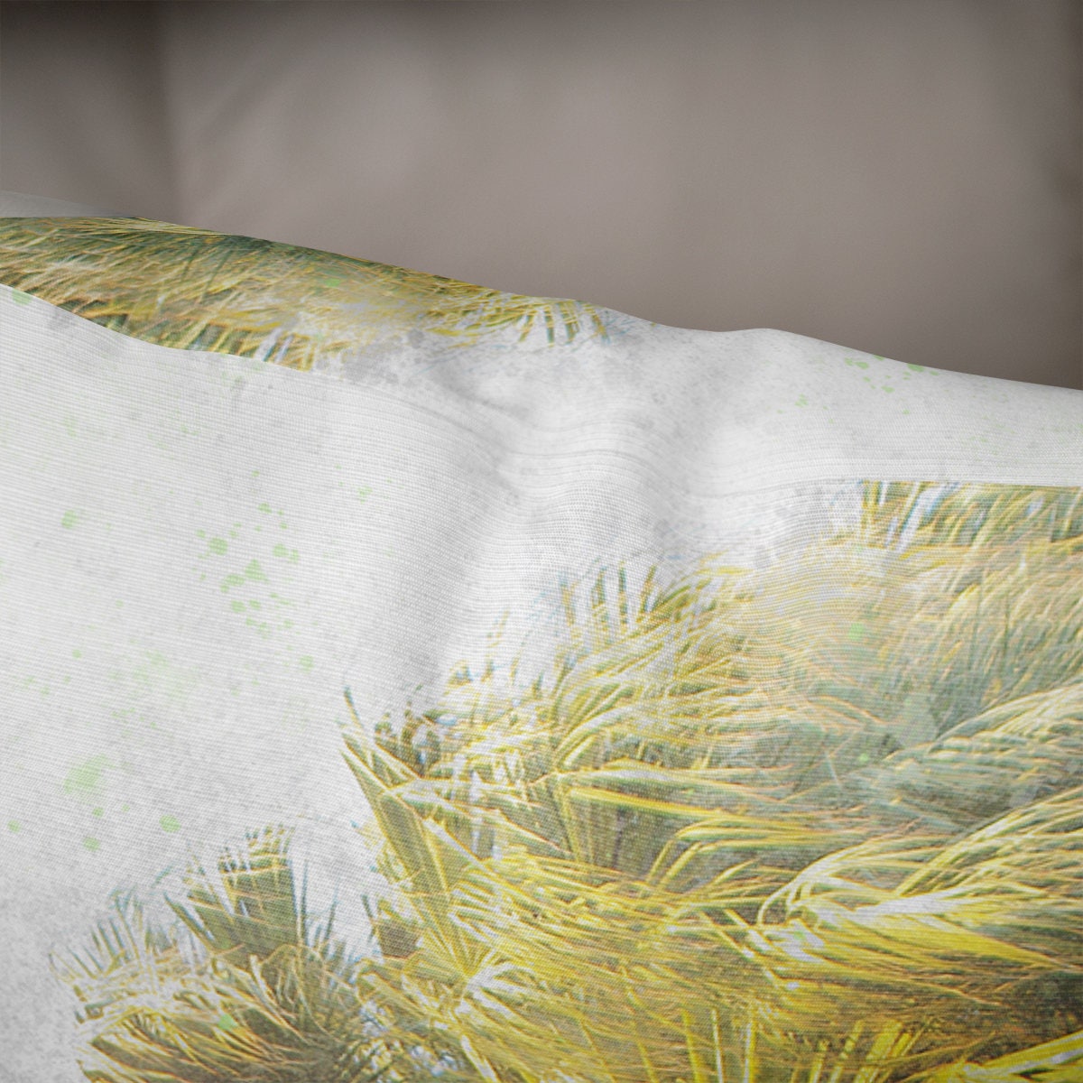 Palm Trees Throw Pillow Cover Beach Theme Home - Pillows