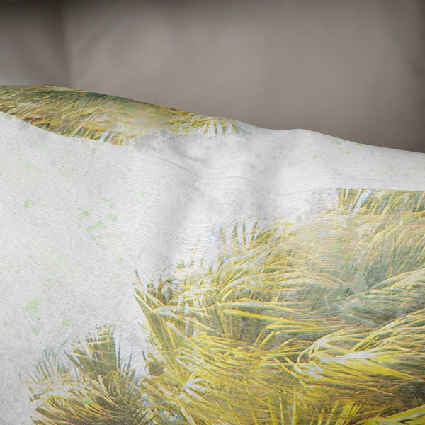 Palm Trees Throw Pillow Cover Beach Theme Home - Pillows