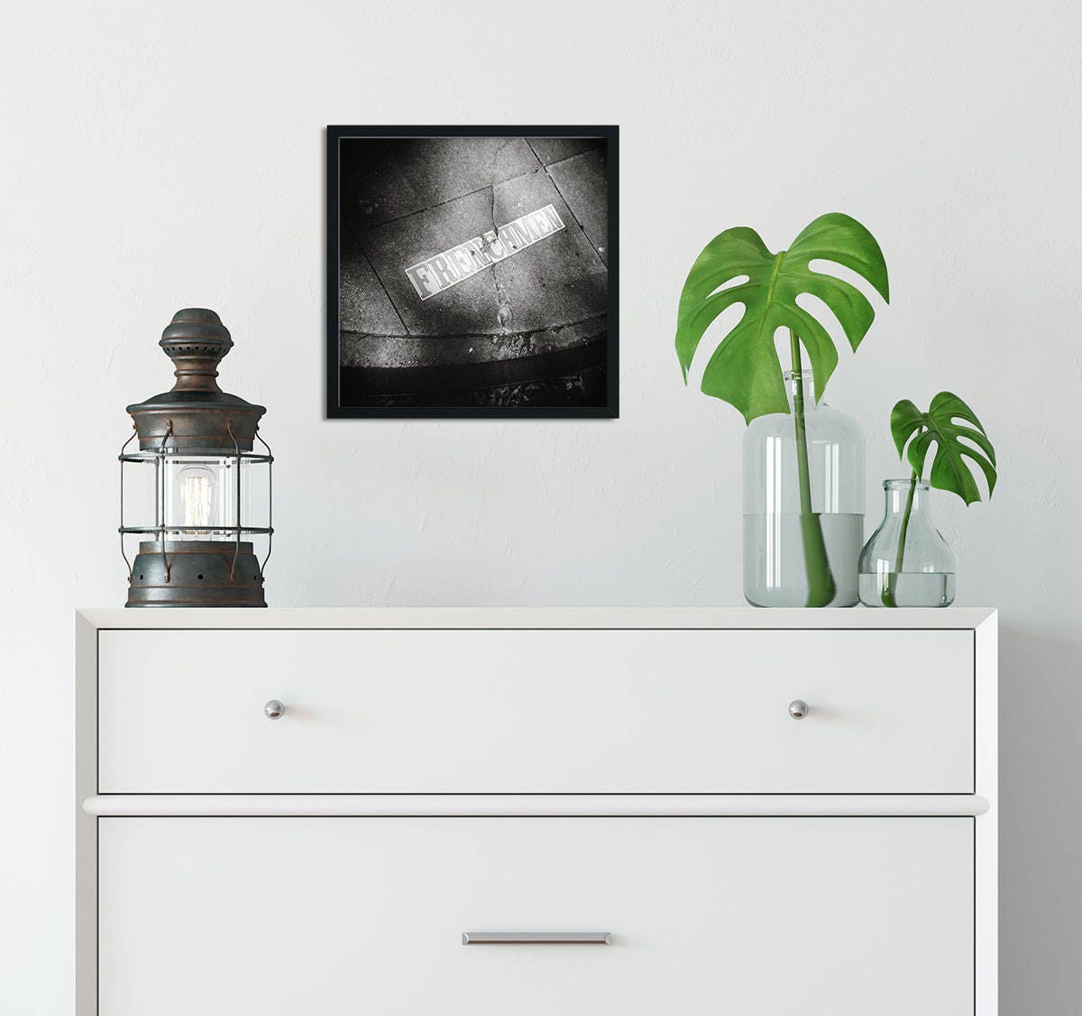Frenchmen Street Photo Print French Quarter Black and White