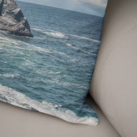 California Coast Pillow Cover Pacific Ocean Throw Case -