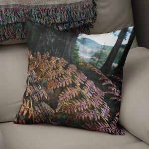 Autumn Home Decor Fern Throw Pillow Cover - Pillows
