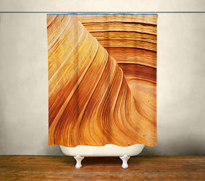 Coyote Buttes Desert Shower Curtain 71x74 inch The Wave