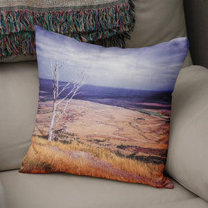 Wyoming Western Throw Pillow Cover Great Plains Decor -