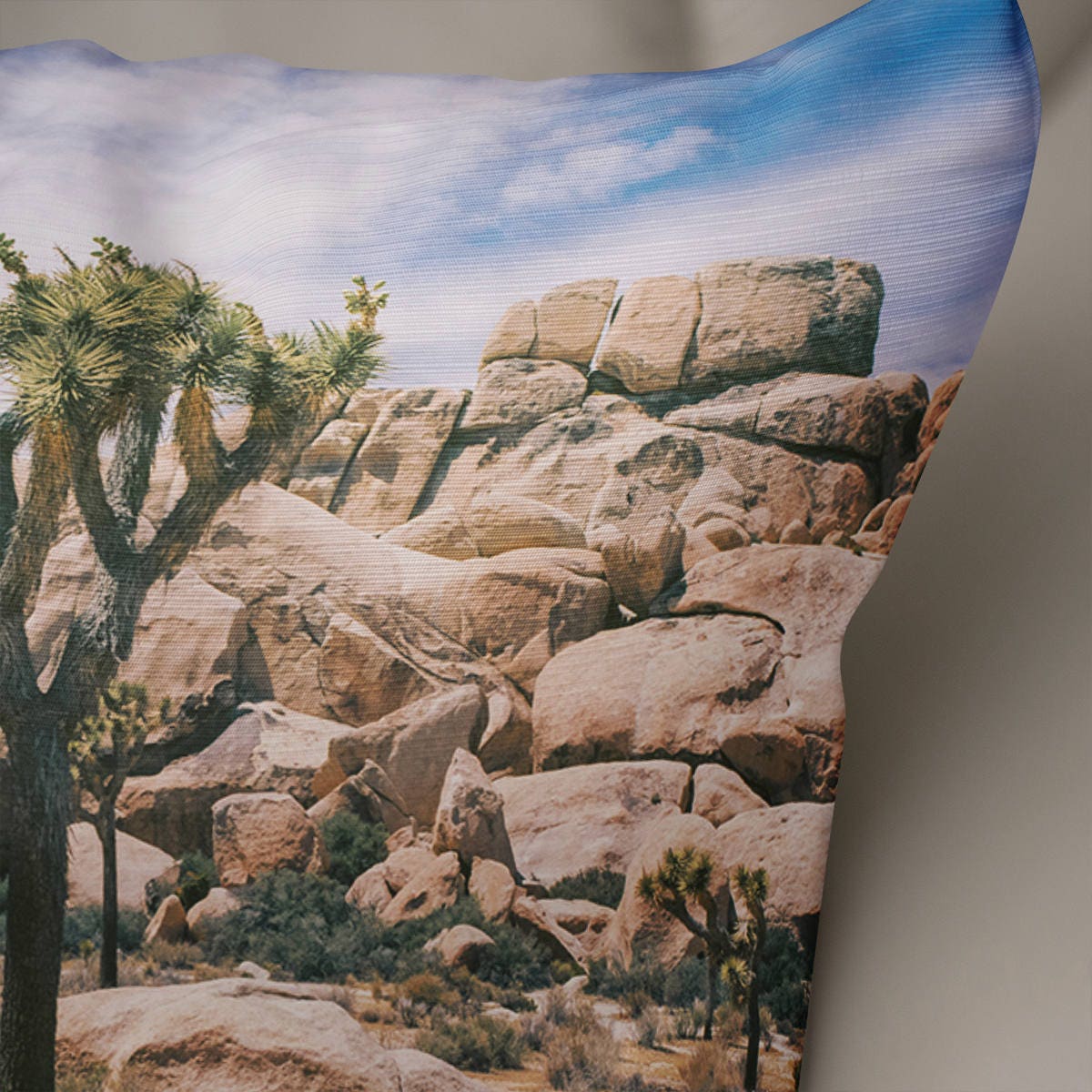 Joshua Tree Throw Pillow Cover California Decor - Pillows