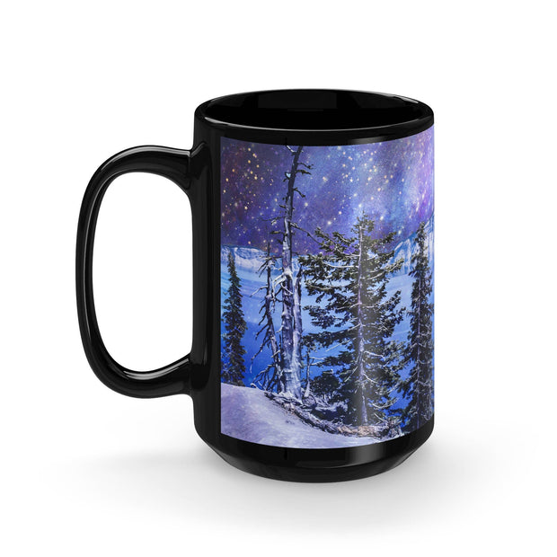 Starry Sky Crater Lake Ceramic Mug | Lost Kat Photography