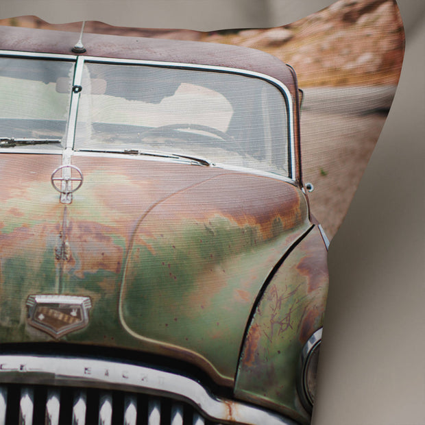 Vintage Buick Automobile Throw Pillow Cover - Pillows