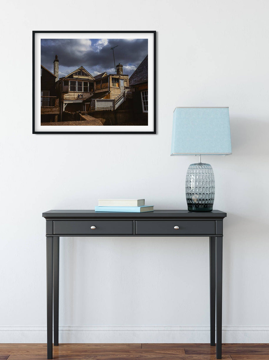 Nautical Wall Art English Fishing Village British Beach