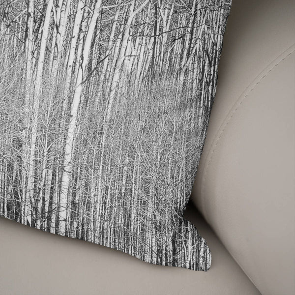 Aspen Forest Pillow Cover Minimalist Decor Colorado - Throw