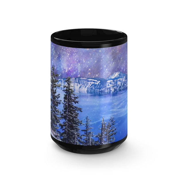 Starry Sky Crater Lake Ceramic Mug | Lost Kat Photography