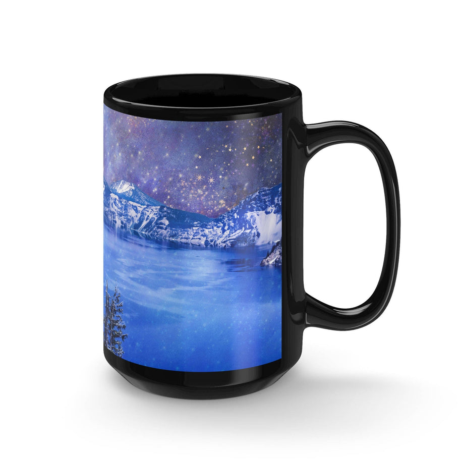 Starry Sky Crater Lake Ceramic Mug | Lost Kat Photography