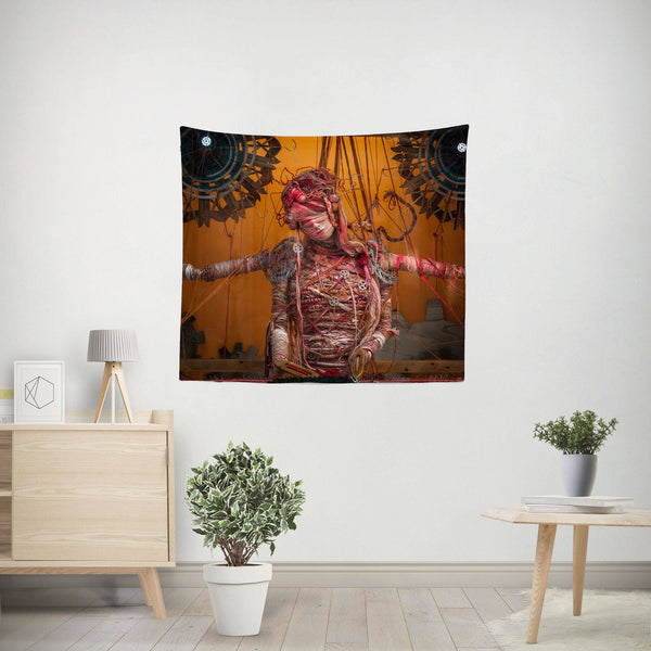 Sci-fi Steampunk Wall Tapestry Gothic Bedroom - Decorative