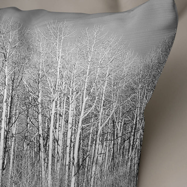 Aspen Forest Pillow Cover Minimalist Decor Colorado - Throw