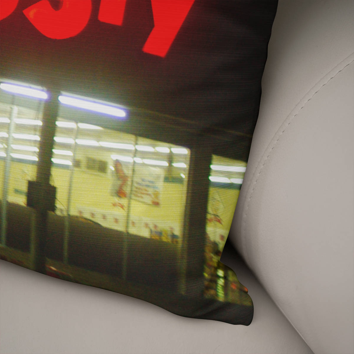 Piggly Wiggly Market Throw Pillow Cover - Pillows