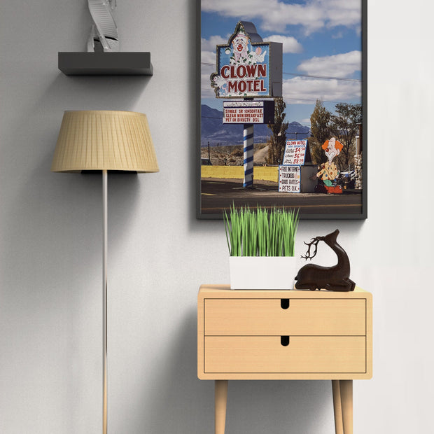 Clown Motel Tonopah Nevada Wall Art Print Haunted -