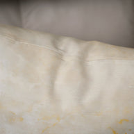 Abstract Yellow Pillow Cover Yellowstone Mineral Texture -