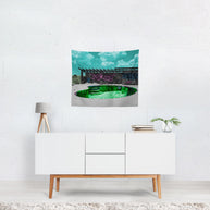 Pop Art Graffiti Zoom Wall Tapestry - Decorative Tapestries