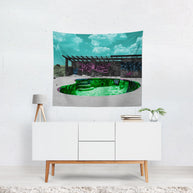 Pop Art Graffiti Zoom Wall Tapestry - Decorative Tapestries