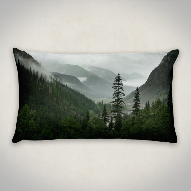Mountain Valley Throw Pillow Cover Colorado Home Decor -