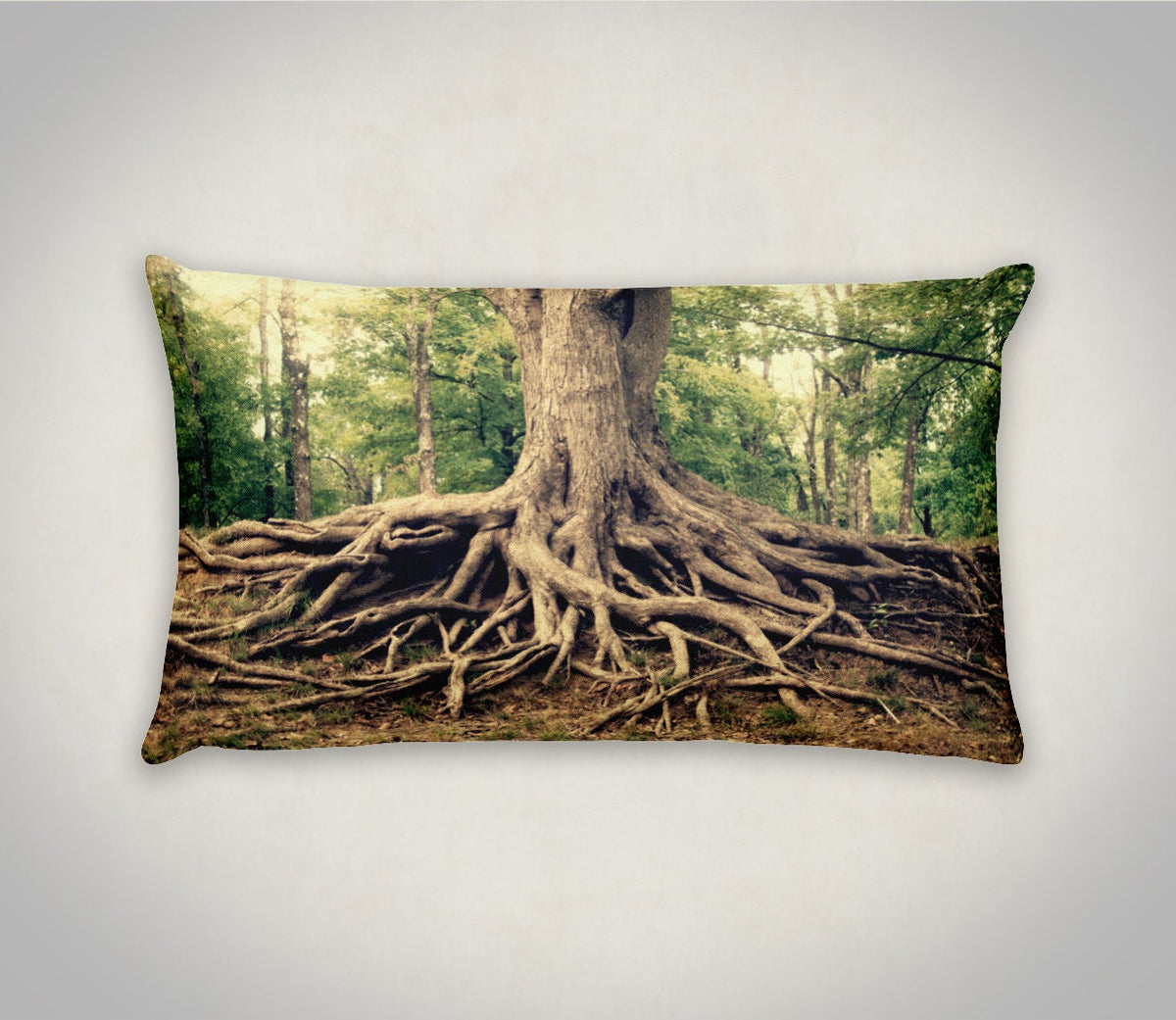 Tree of Life Throw Pillow Cover Yoga Bedroom Decor Roots -