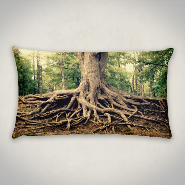 Tree of Life Throw Pillow Cover Yoga Bedroom Decor Roots -