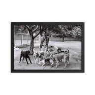 Dog Walker Photo Print Buenos Aires Argentina Wall Art -