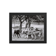Dog Walker Photo Print Buenos Aires Argentina Wall Art -