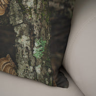 Turkey Tail Mushroom Throw Pillow Cover Woodland Decor -