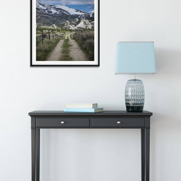 Road to the Mountains Photo Print Southern Idaho Wall Art -