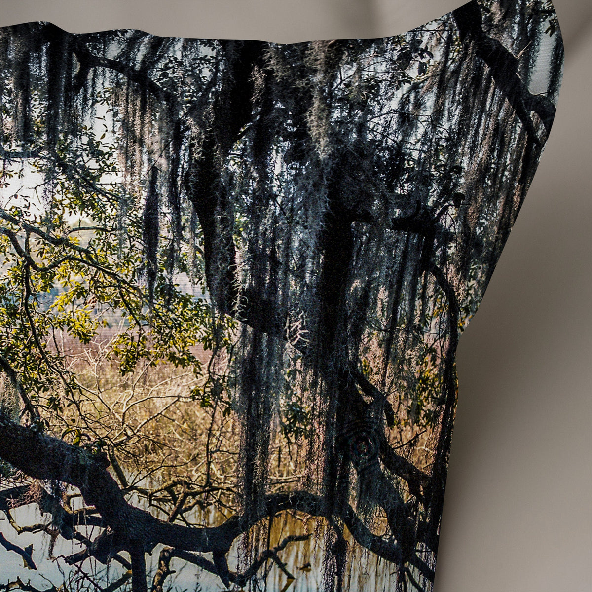 Tree Branches Throw Pillow Cover Nature Couch Cushion -