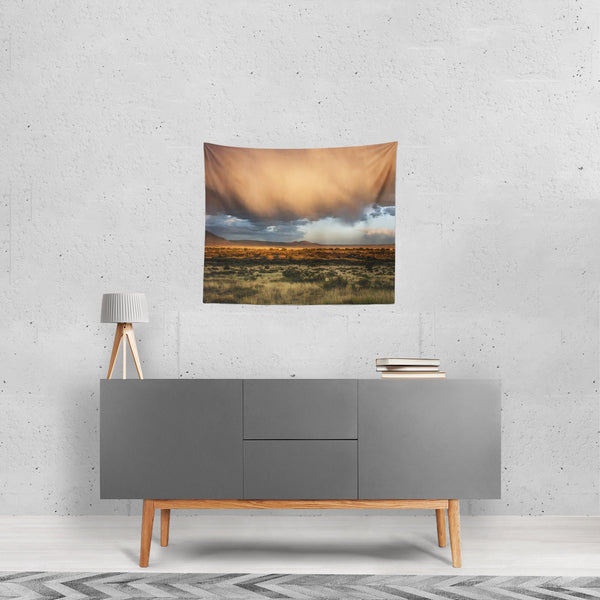 Stormy Weather Southwest Wall Tapestry - Decorative