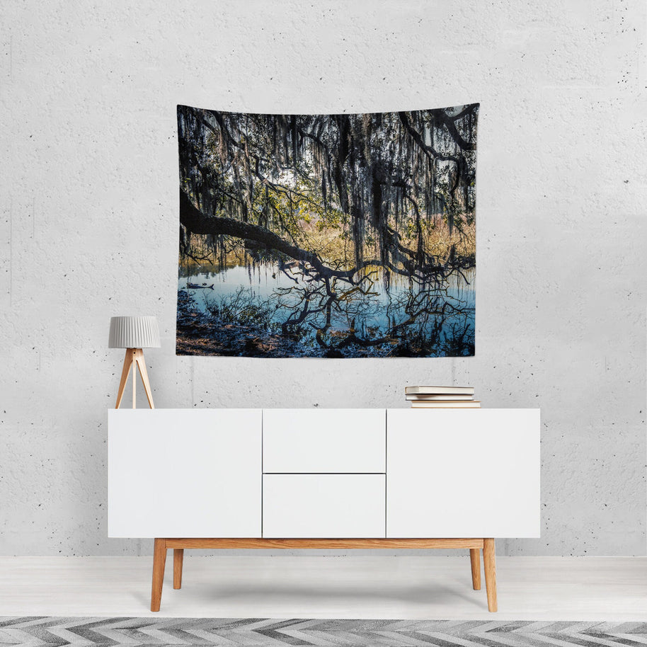 Tree Branches Modern Wall Tapestry Georgia Coast -