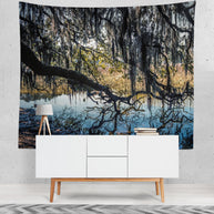 Tree Branches Modern Wall Tapestry Georgia Coast -