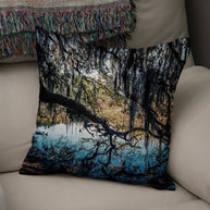 Tree Branches Throw Pillow Cover Nature Couch Cushion -