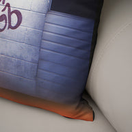 Retro Throw Pillow Cover Garage Art - Pillows