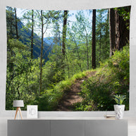 Perfect Summer Hike Nature Wall Tapestry Pacific Northwest