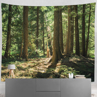 Cedar Grove Forest Tapestry - Decorative Tapestries
