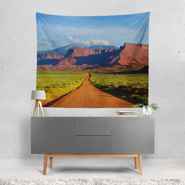 Four Corners Ranch Utah Wall Tapestry Moab - Decorative