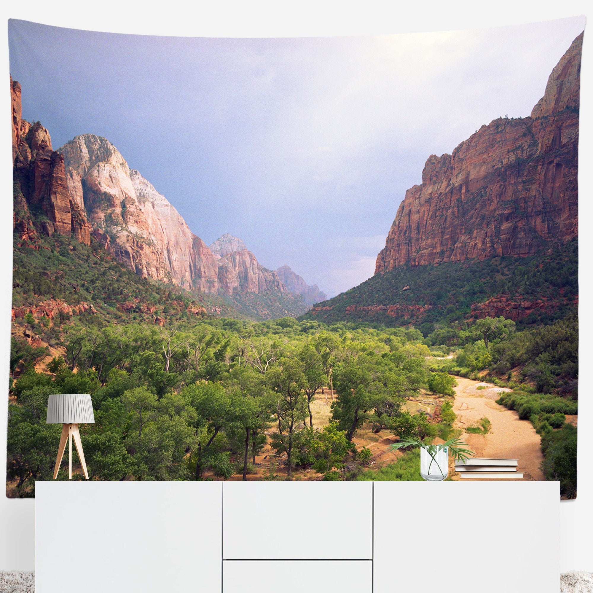 Zion National Park Wall Tapestry Utah Decor - Decorative