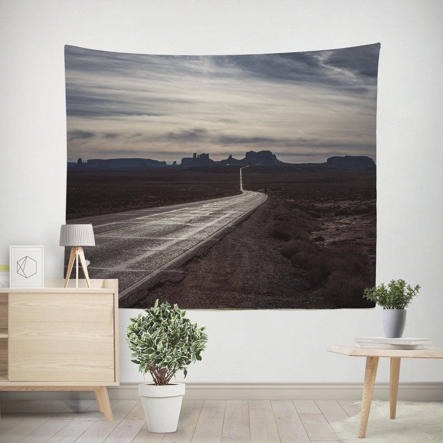 Wanderlust Road Trip Southwest Tapestry Arizona Decor -